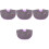 4Pcs Thickened Cotton Shoulder Shawl Bird Poop and Scratch Protector 3