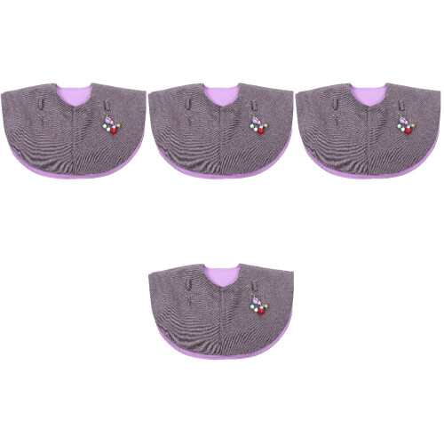 4Pcs Thickened Cotton Shoulder Shawl Bird Poop and Scratch Protector 2