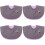 4Pcs Thickened Cotton Shoulder Shawl Bird Poop and Scratch Protector 5