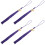 16Pcs Purple Polyester Graduation Tassel Charms for Hat Accessories 2