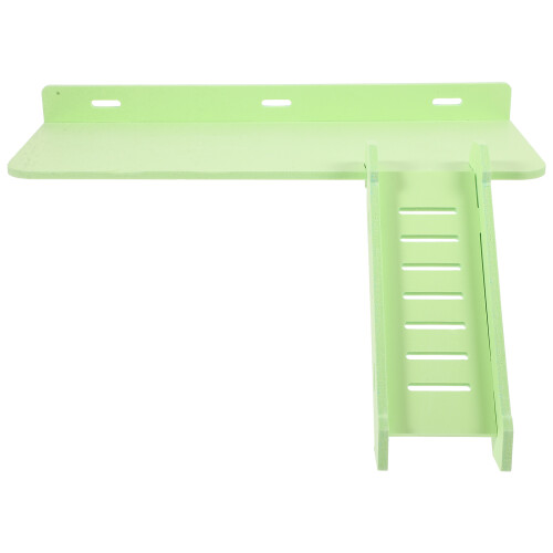 4Pcs Wear-Resistant Hamster Cage Platform Toy Light Green PVC 1