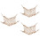 3Pcs Bite-Resistant Pet Climbing Nets Light Brown Parrot Hanging Nets 5