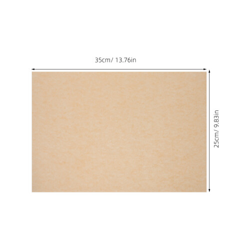300Pièces Papier Sulfurisé Khaki Pour Cuisson Alimentaire 2