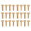 70Pairs Precision Copper Rivets for Handle and Cutlery Repair 3