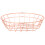 2Pièces Corbeille Cuisine Fer Rose Gold Grande Résistante 2