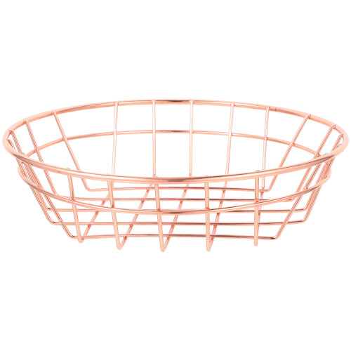 2Pièces Corbeille Cuisine Fer Rose Gold Grande Résistante 1