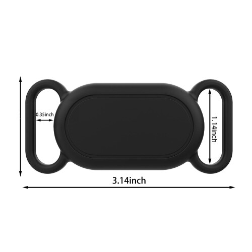 Silikon-Schutzhülle für Samsung Galaxy SmartTag2 Black 1