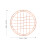 2Pièces Corbeille Cuisine Fer Rose Gold Grande Résistante 8