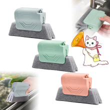 Upgraded Magic Window Track Cleaner Brush Set (3PCS) for Window Slides, Gaps, Tiles, Shutters & Car Vents