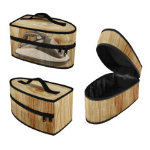 Light Woodgrain PatternHandheld Garment Steamer Case Easy Storage Cleaning Light Woodgrain Pattern Compatible with Full-Size Irons