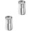 2Pcs Stainless Steel Coffee Sifter Silver Fine Mesh Filter Kitchen Bar 4