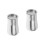 2Pcs Stainless Steel Coffee Sifter Silver Fine Mesh Filter Kitchen Bar 5