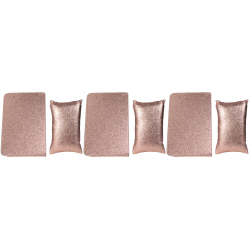 6Pièces Coussin Main En PU Souple Pliable Pour Ongles 2