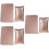 6Pièces Coussin Main En PU Souple Pliable Pour Ongles 6