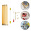 10Pcs Fiberglass Wire Cable Push Puller Running Rods Fish Pulling Kit Wall Electrical Wires With Hook Rods Tool Accessory 5