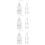 18Pcs Multi-Function White Pe Bottles for Eyelash Wash and Storage 9