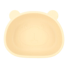 Toddlers' Dining Solution, Silicone Plates With Suction Base For Stable Feeding, Bpa Free Non Skid Design, Easy To Clean Microwave Safe For