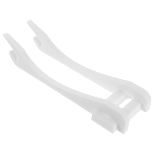 2Pcs White Plastic Cutting Machine Mat Extender with Easy Installation 2