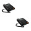 2Sets Versatile Black Desk Phone Reusable for Home and Office Use 5