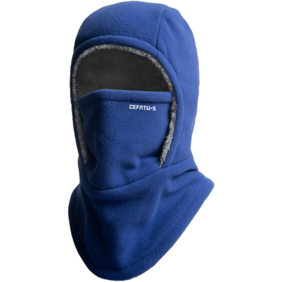 Winter Warm 2-In-1 Hat And Face Mask - Windproof, Outdoor Cold Protection, Dual Protection For Face And Neck. 9193271967385