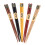 Κλασικά ξύλινα ξυλάκια chopsticks, ανθεκτικά και υγιεινά, σετ 5 ζευγαριών σε ποικιλία 4