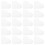 60Pcs White Heart-Shaped Pe Mesh Canvas for Needlepoint Crafts 2