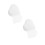 60Pcs White Heart-Shaped Pe Mesh Canvas for Needlepoint Crafts 4