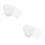 60Pcs White Heart-Shaped Pe Mesh Canvas for Needlepoint Crafts 6