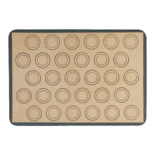 1/2PCS Silicone Baking Mat, Non Stick Silicon Cookie Oven Liner Silicone Mats for Baking Reusable Bake Pans Pizza Toaster Cake and Bread Making