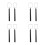 4Pairs Extension Handheld Mirror Plastic Glass Makeup Tool 6