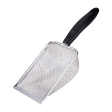 Cat Litter Scooper with Handle, Deep Scoop Design, Compatible with All Litter Types, 4.3mm x 4.3mm Mesh – for Cats, Kittens & Dogs