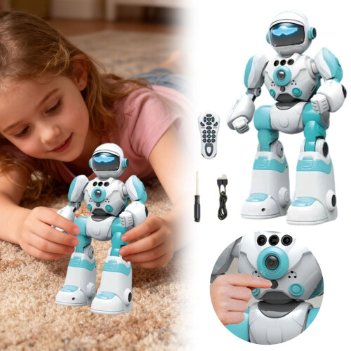 Interactive Gesture Sensing Robot – Remote Control Toy w/ Smart Dialogue, Singing & Dancing
