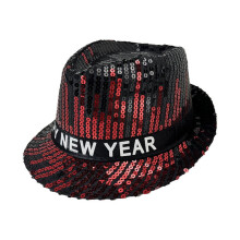 New Year Party Hats for Women Men Unisex Celebration Birthday Holiday Cap, Wine Red