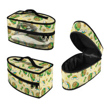Handheld Travel Steamer Bag Rainbow Coin Pattern, with Zipper Handle Portable Steam Iron Case(Bag Only)