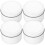 8Pcs White Iron Candle Jars DIY Empty Storage Holders for Tea Lights 3