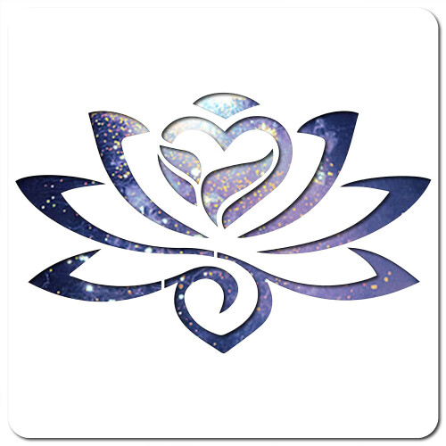Lotus Flower Art Stencils & Templates