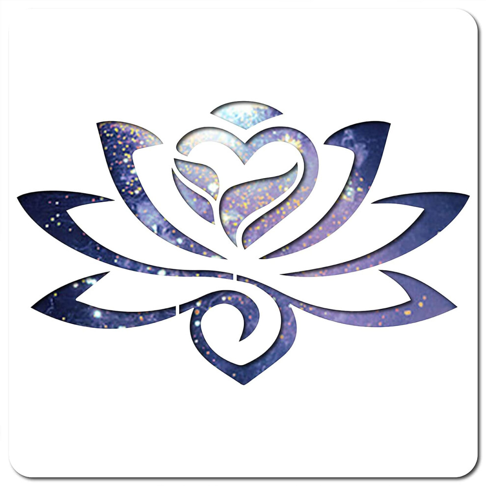 Lotus Flower Art Stencils & Templates 9193271967668