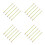 20Pcs Assorted Color Automotive Grounding Straps PVC Copper Durable 7