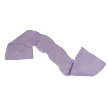 (Purple) Weighted Sleep Mask for Deep Rest, Soft Eye Mask for Eye Strain Relief, Relaxing Sleep Eye Cover for Men Women Home Travel