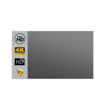 Portable Projector Screen High Brightness 16:9 Metal Anti Light Curtain 84 100 120 133 150 Inches Home Outdoor Office 4K,High Absorbance