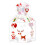 Christmas gift box transparent clear handheld candy 1
