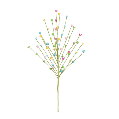 Artificial Spring Berry Stem Pastel Easter Pick 1 pc
