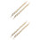 4Pcs Golden Iron Handbag Handles Replacement Strap Accessories Durable 5