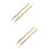 4Pcs Golden Iron Handbag Handles Replacement Strap Accessories Durable 7