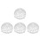 4Pcs Plastic Hollowed Air Vent Covers for Phalaenopsis Planters 8