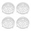 4Pcs Plastic Hollowed Air Vent Covers for Phalaenopsis Planters 9