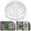 4Pcs Plastic Hollowed Air Vent Covers for Phalaenopsis Planters 10