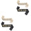 4Pcs Prom Cloth Sashes Party Graduation Assorted 3