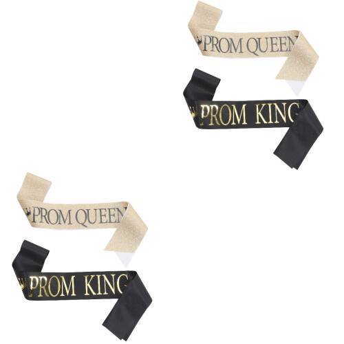 4Pcs Prom Cloth Sashes Party Graduation Assorted 2