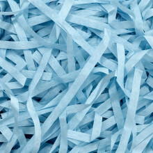 Blue Paper Shred Packing Grass Cushion 4oz #5